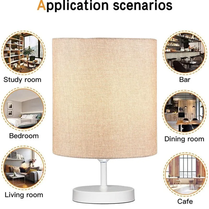 SolidEcho Light Metal Table Lamp - Beige media 6