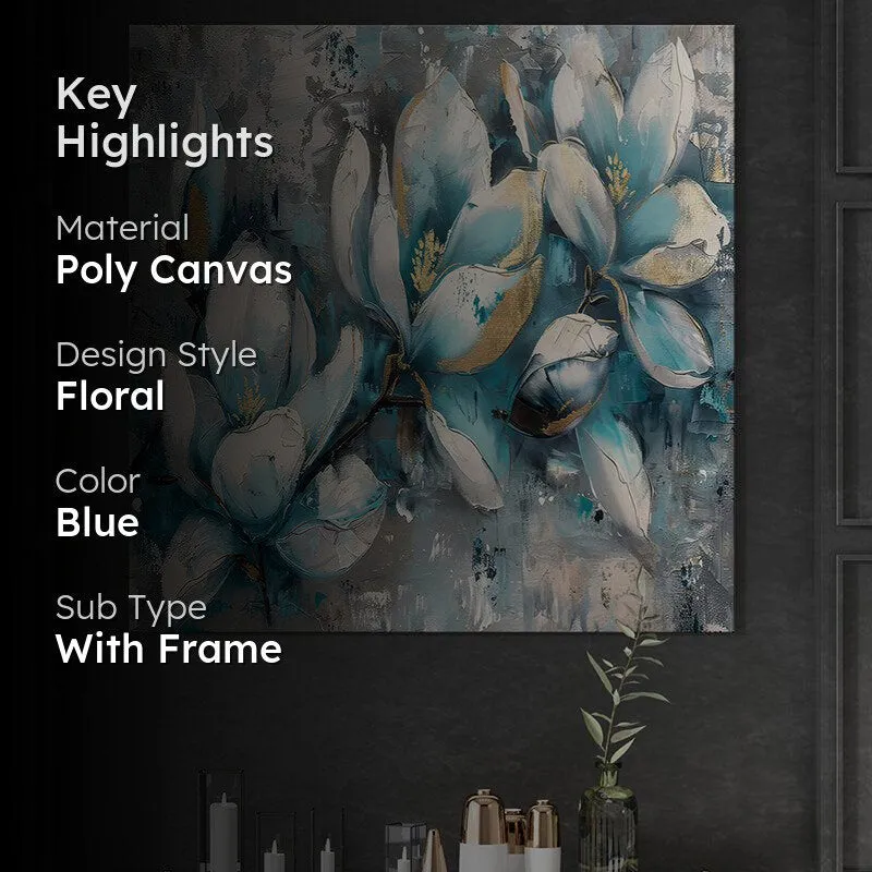 Celestial Flowers Wall Painting media 2