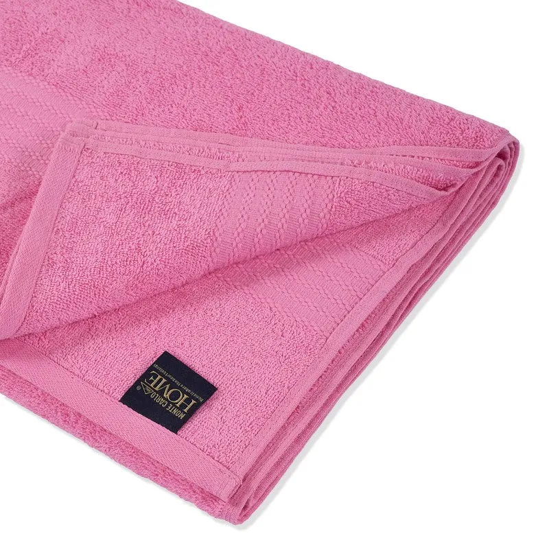 Monte Carlo Dry Nest Pure Cotton Bath Towel - Light Pink media 6