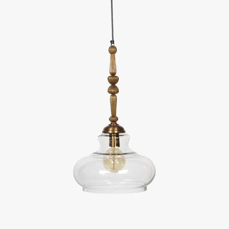 Kurasi Oval Glass Ceiling Lamp media 4