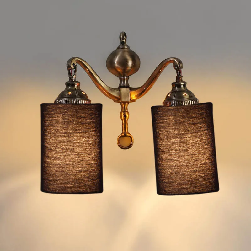 Lustrous Cylindrical Metal Wall Lamp media 5
