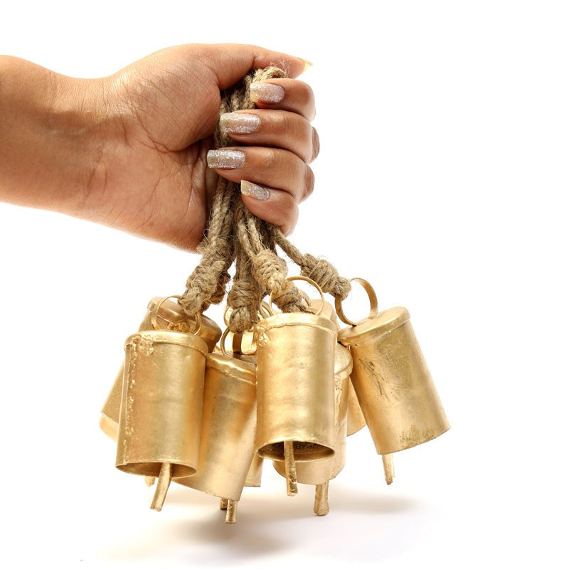 Tria Metal Hangin Bell - Set Of Ten media 4