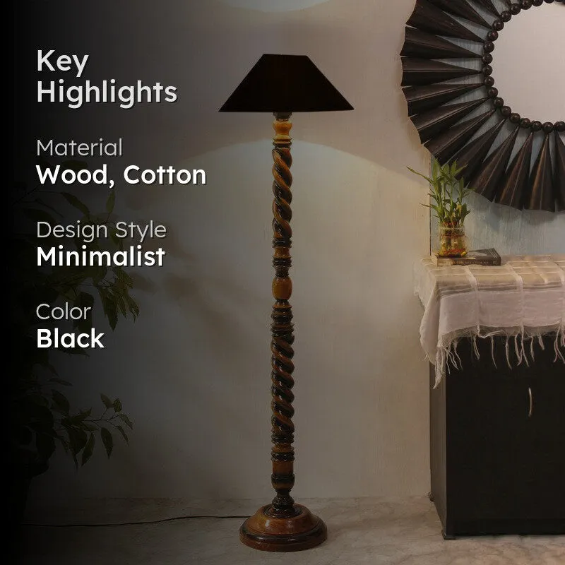 Majestic Aura Floor Lamp (Black) media 2
