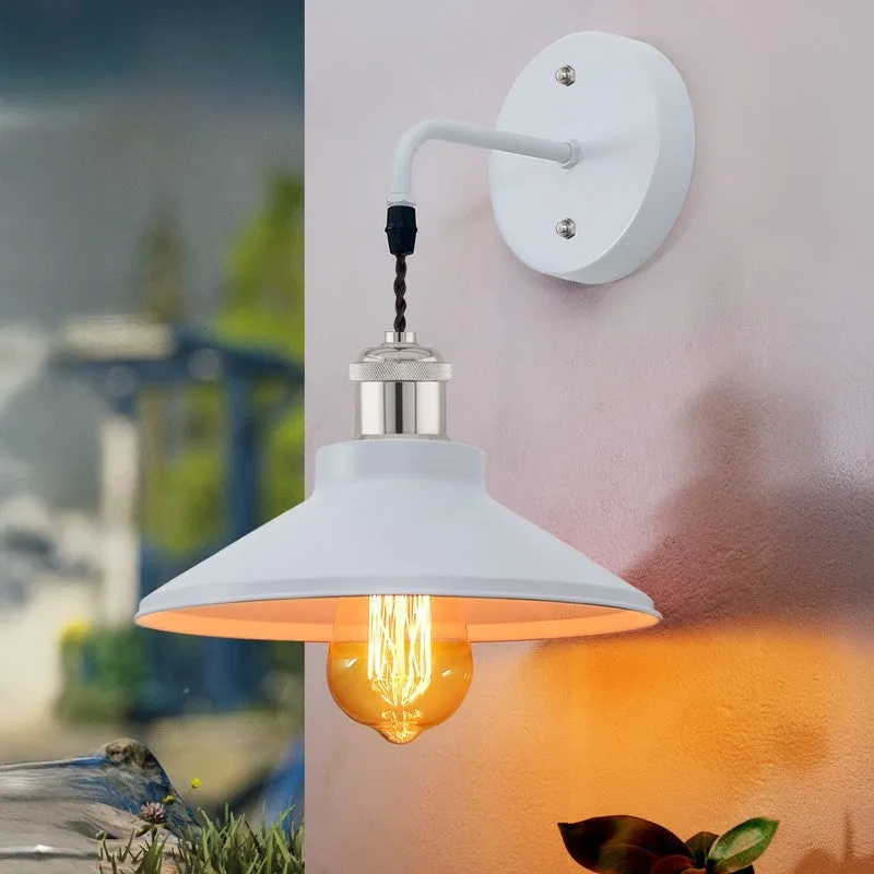 AuraLuxe Versatile Wall Light - White media 1