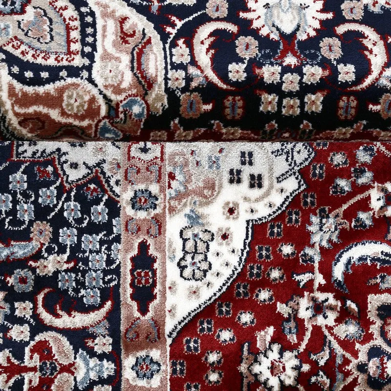 Noorza Art Silk Carpet - Red media 8