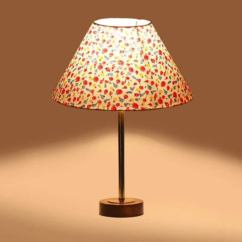 Fleura Rodin Cone Wooden Table Lamp - Multicolor media 6
