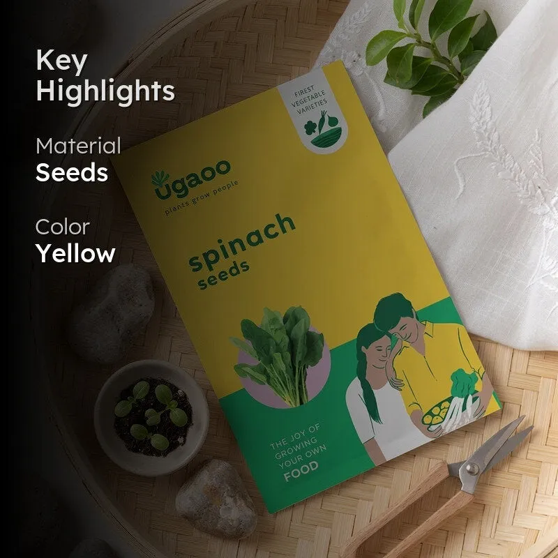 Ugaoo Spinach Seeds (Palak) - 2