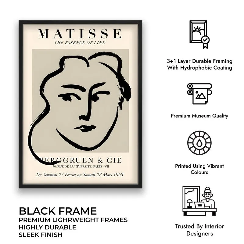 Poetry of Reduction Canvas Wall Painting With Black Frame media 9