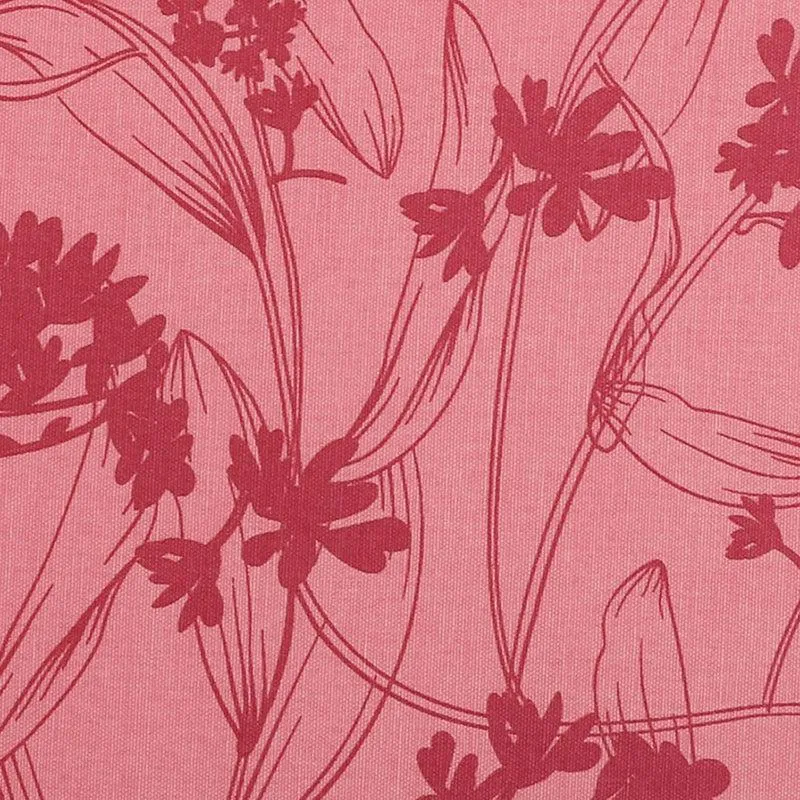 Spring Garden Floral Chair Pad (Pink) - Set Of Two media 5