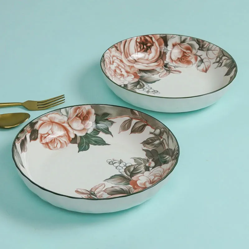 Maduva Floral Quarter Plate - Set Of Two media 4