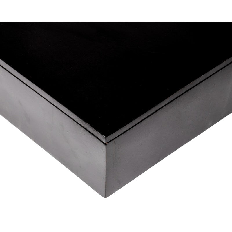 Tervon Sheesham Wooden Center Table - Black media 5