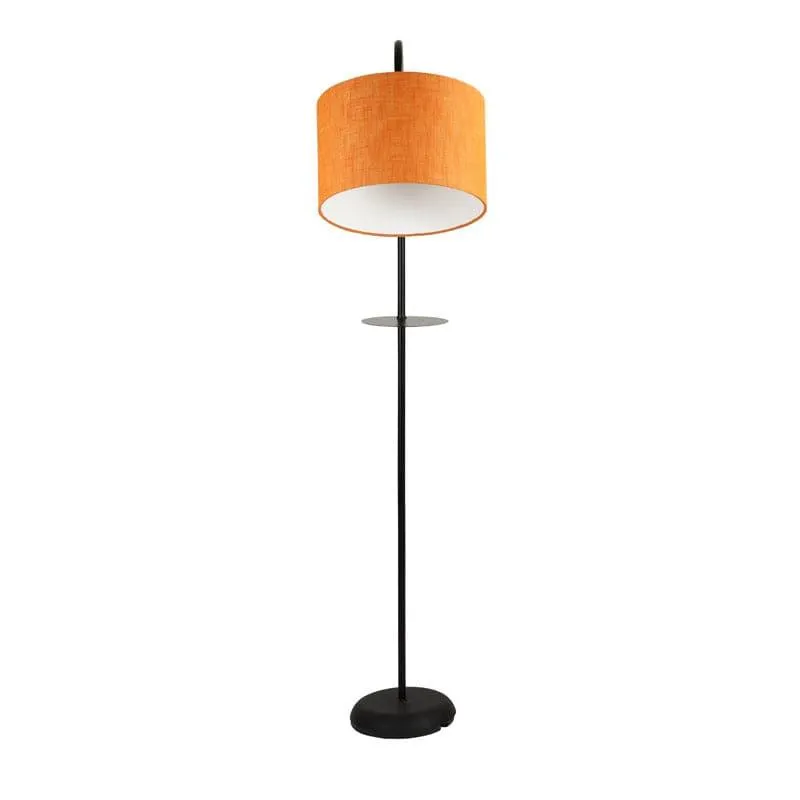 Kyomi Nyxa Floor Lamp With Shelf media 4