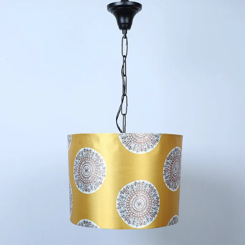 Mandala Merry Printed Iron Ceiling Lamp media 2
