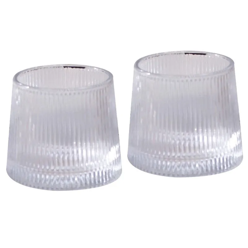 Vitrics Glass Round Scotch Glasses (350 mL Each) - Set Of Six media 5