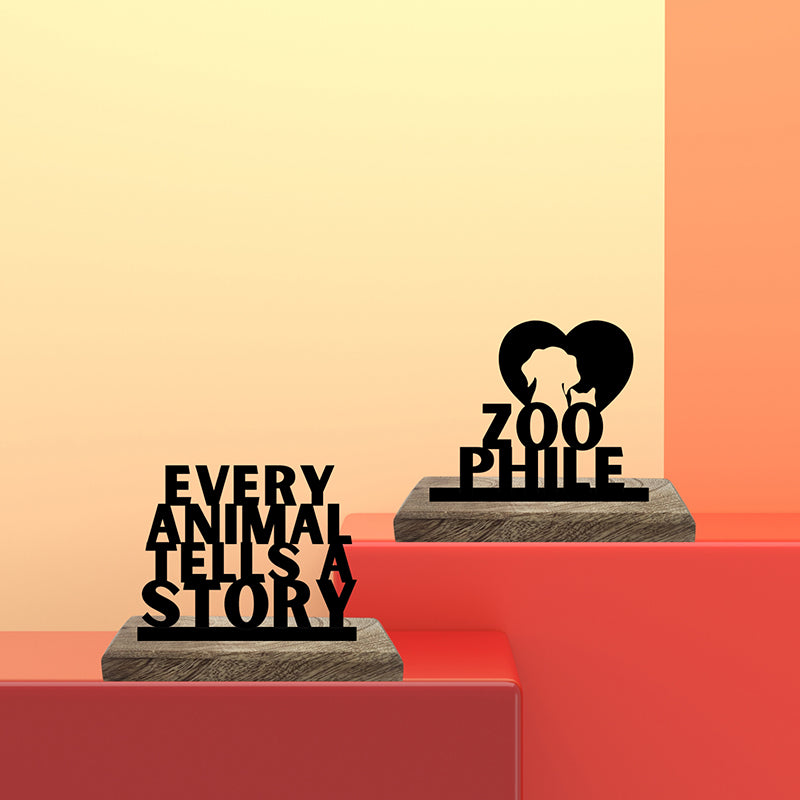 Zoophile Showpiece - Set Of Two