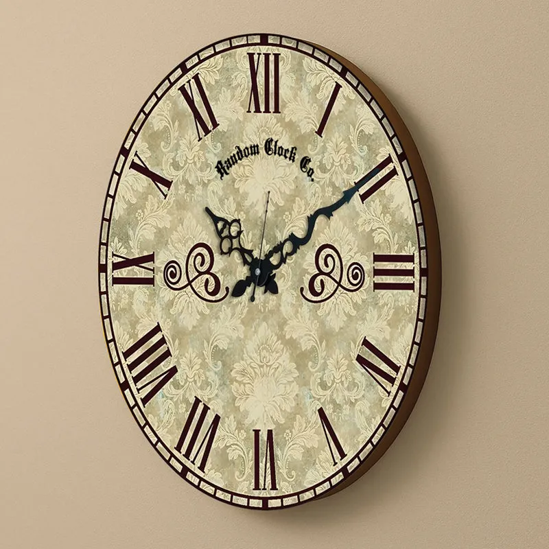 Elden Wood Analog Wall Clock media 4