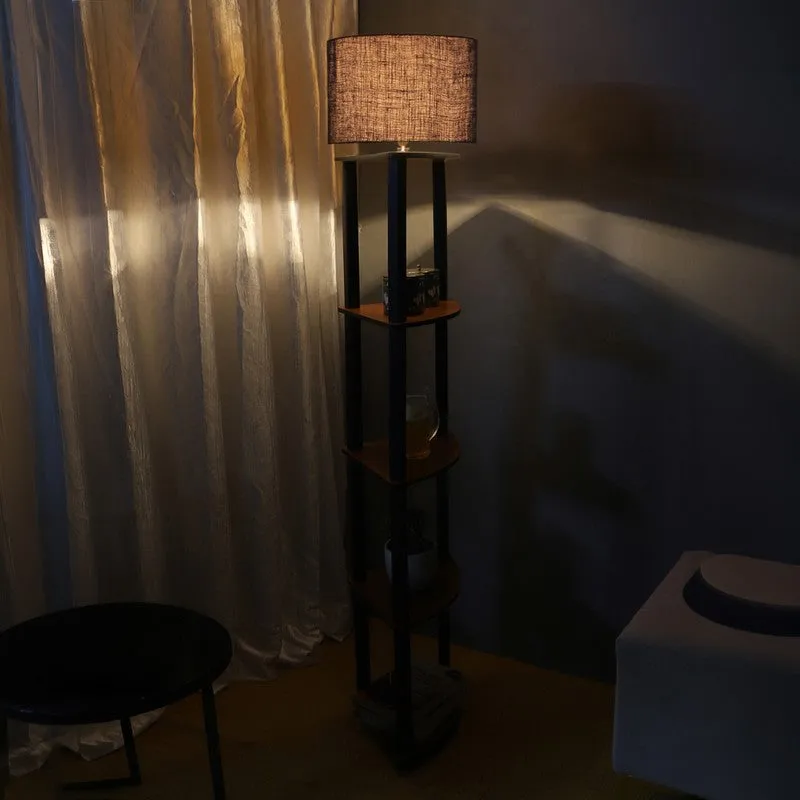 Cylindra Shimmer Floor Lamp (Blue) media 5