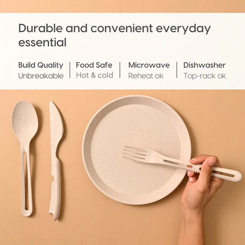 Eco - Tensils Cutlery Set -  Twelve Piece Set media 5