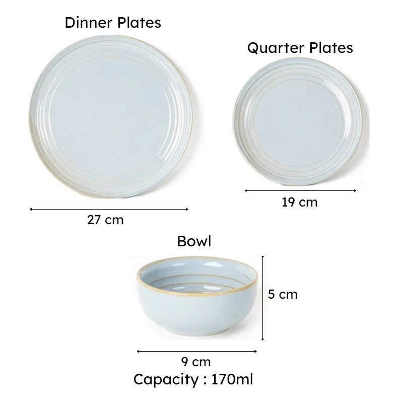 Estia Dining Set (Artic Blue) - 18 Piece Set media 8