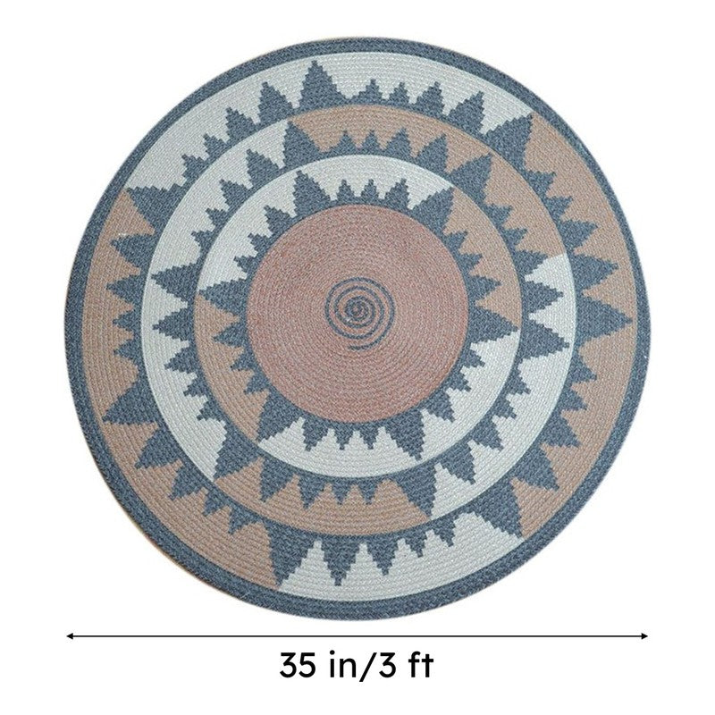 Compo Round Cotton Rug media 10