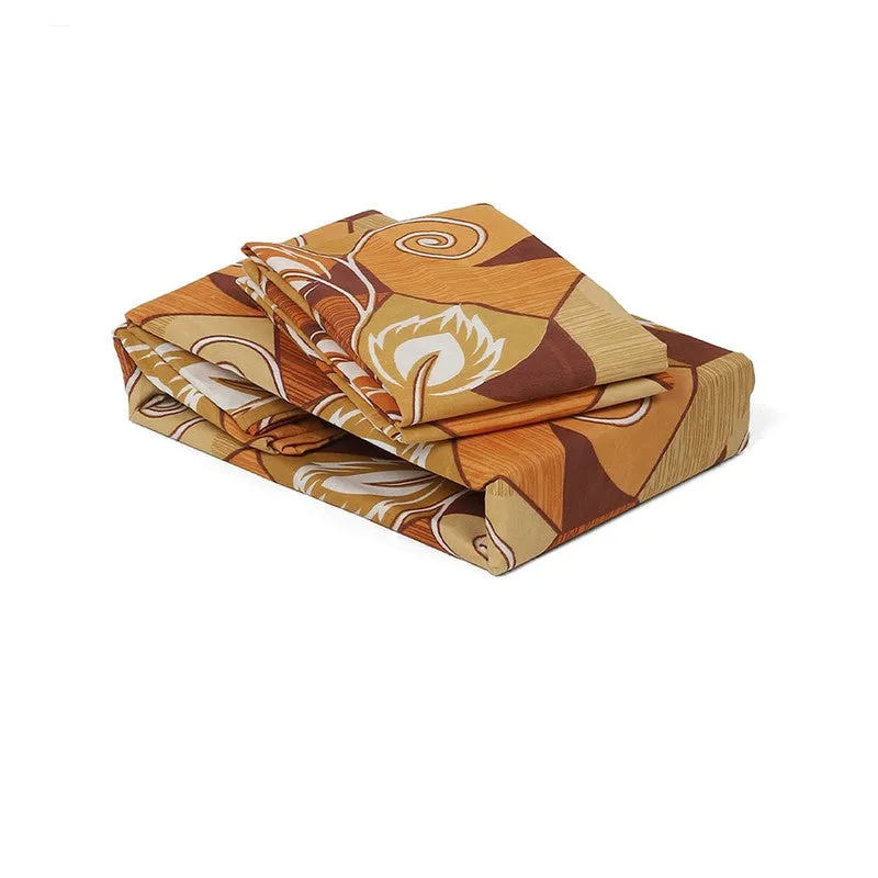 Monte Carlo Flora Grid Bedsheet - 120 GSM media 8