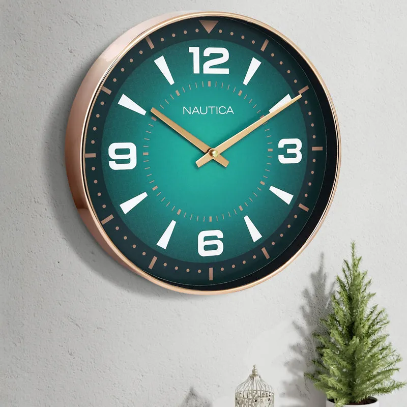 Azure I Analog Wall Clock media 1
