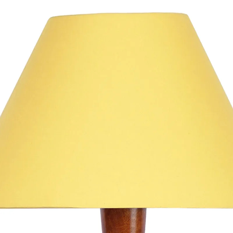 Tira Vintage Wooden Floor Lamp - Yellow media 3