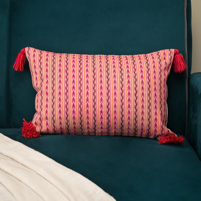Loom Lina Cotton Cushion Cover media 1