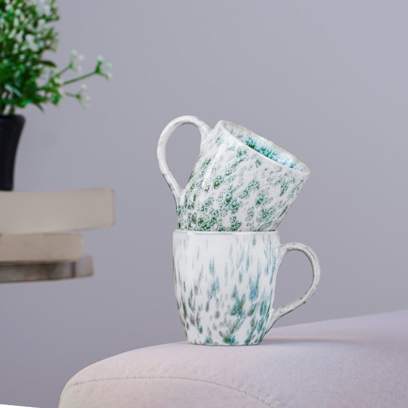 Mellow Ceramic Tea Cup (100 mL Each) - Set Of Two media 4
