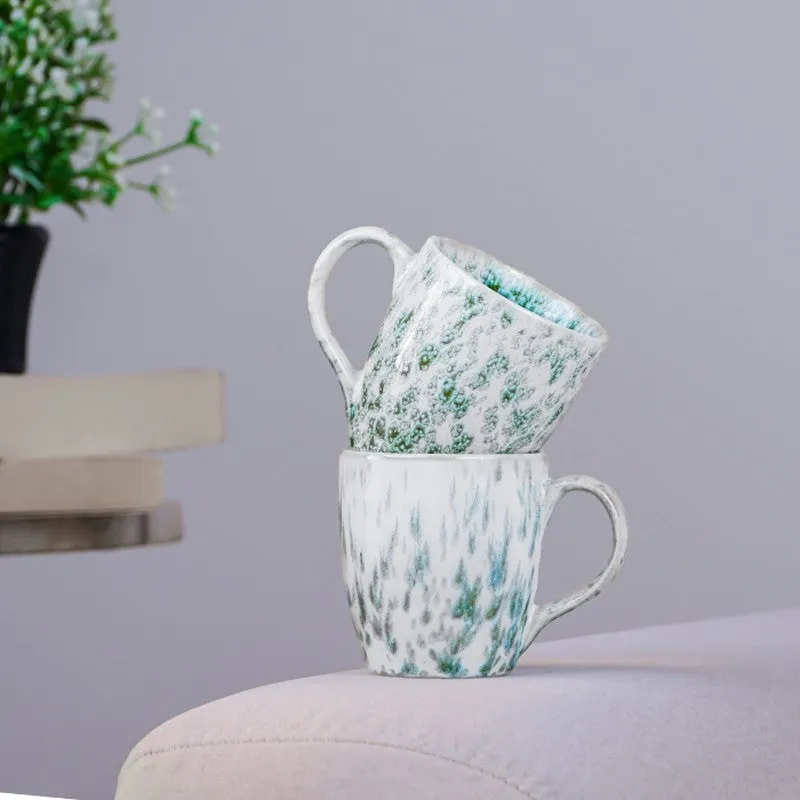 Mellow Ceramic Tea Cup (100 mL Each) - Set Of Two media 4