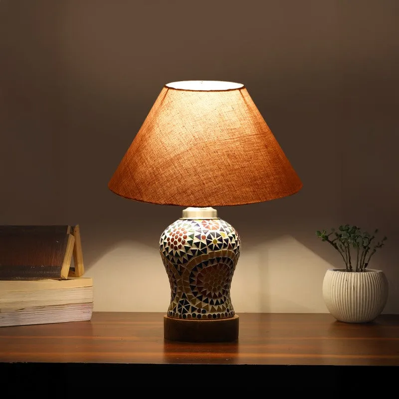 Solune Wooden Table Lamp - Multicolor media 1