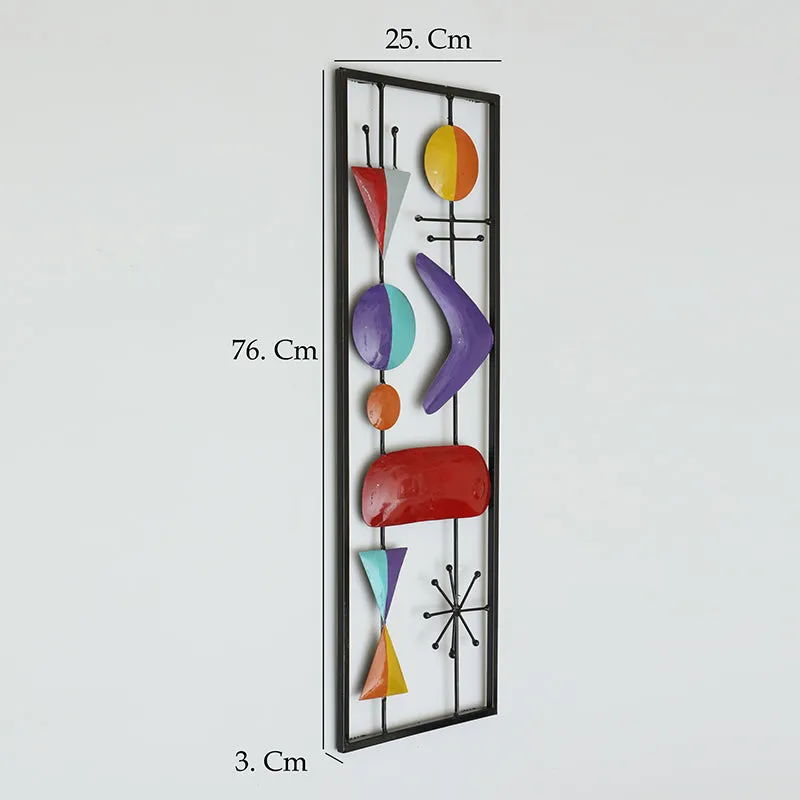 Mid-Century Abstract Metal Wall Accent media 5
