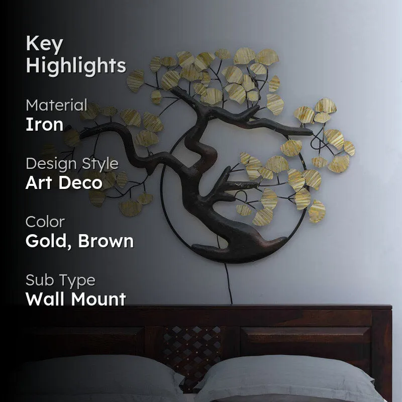 Twisted Tree Iron Wall Accent media 2