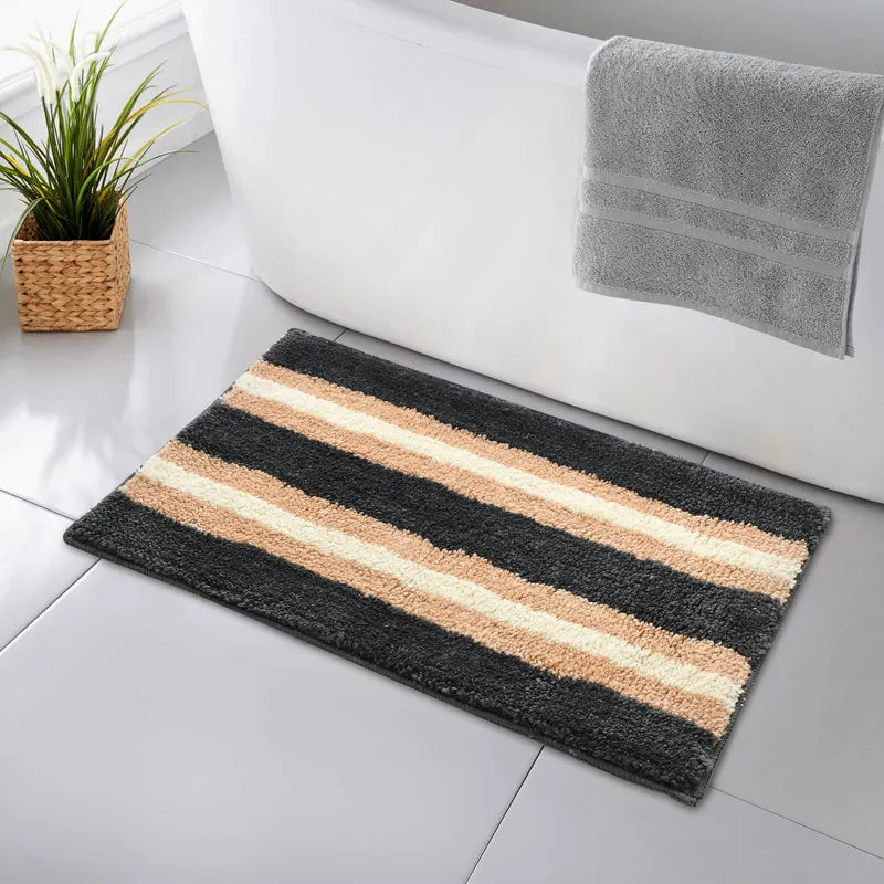 Nexa Cotton Bath Mat - Grey media 3