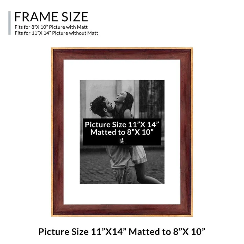 Troy Nuvo Photo Frame (Brown) - Set Of Four media 8