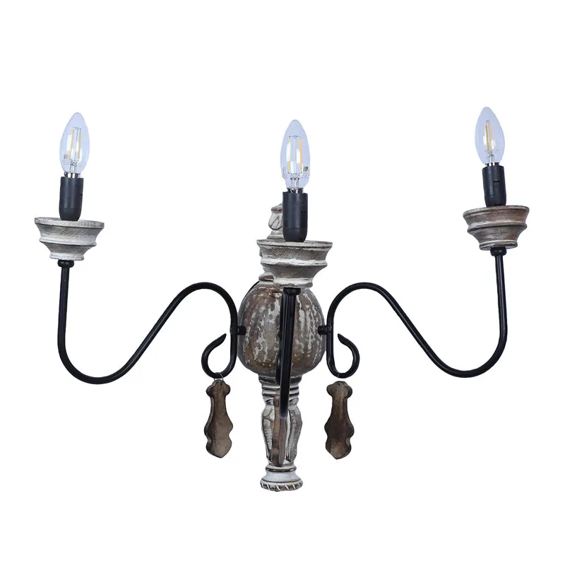 Caleira Trio Iron Wall Lamp media 5