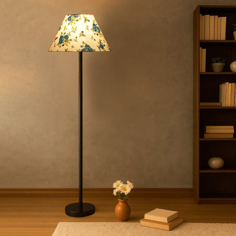 Fleur Cone Rodin Floor Lamp - Blue