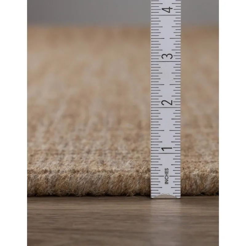 Ethereal Hand Loomed Wool Rug - Mocha media 9