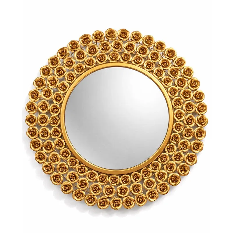 Roselle Round Halo Wall Mirror media 3