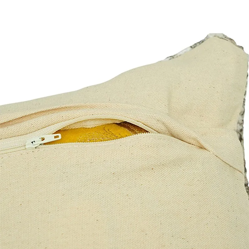 LiquidFlow Cushion Cover (Mocha) - Set Of Three media 5