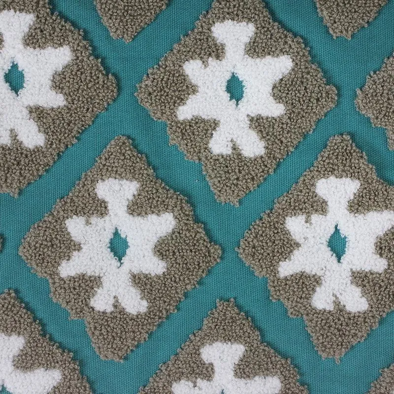 Verse & Rhythm Tufted Cotton Cushion Cover - Set Of Two media 5