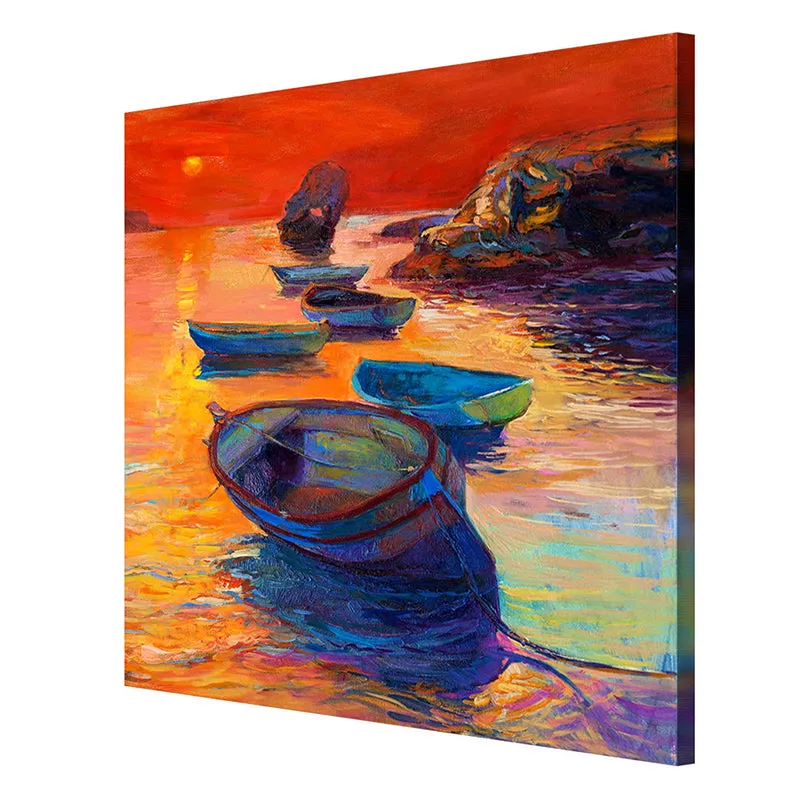 Nautical Sailing Boats Wall Painting media 6