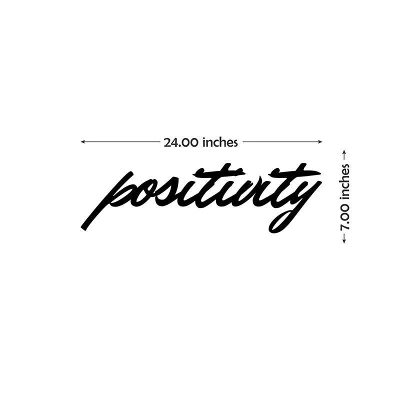 Positivity Iron Wall Accent media 5