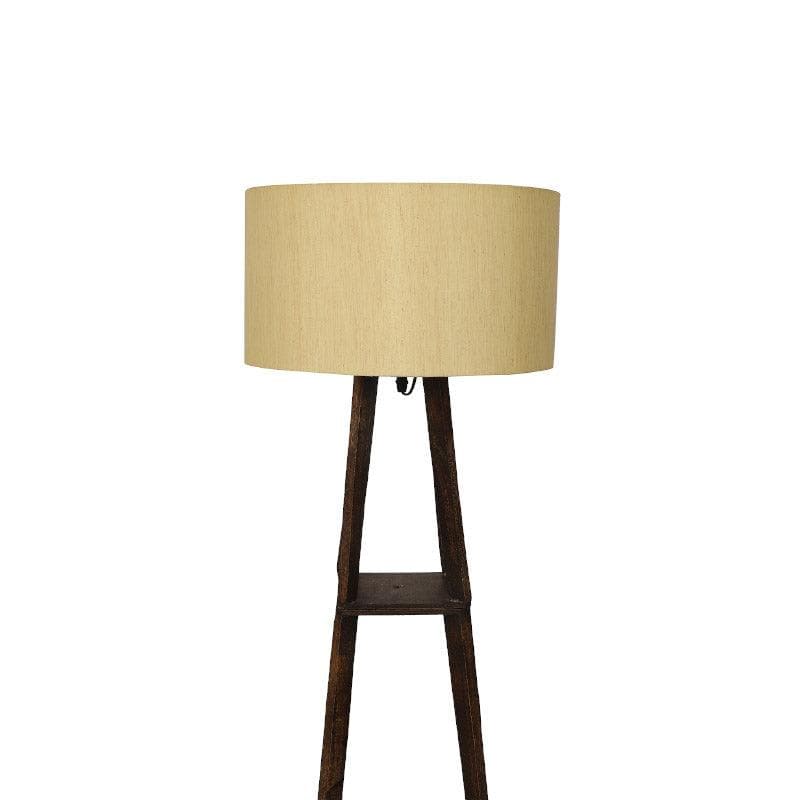 Seasa Wistera Floor Lamp With Shelf - Beige media 4