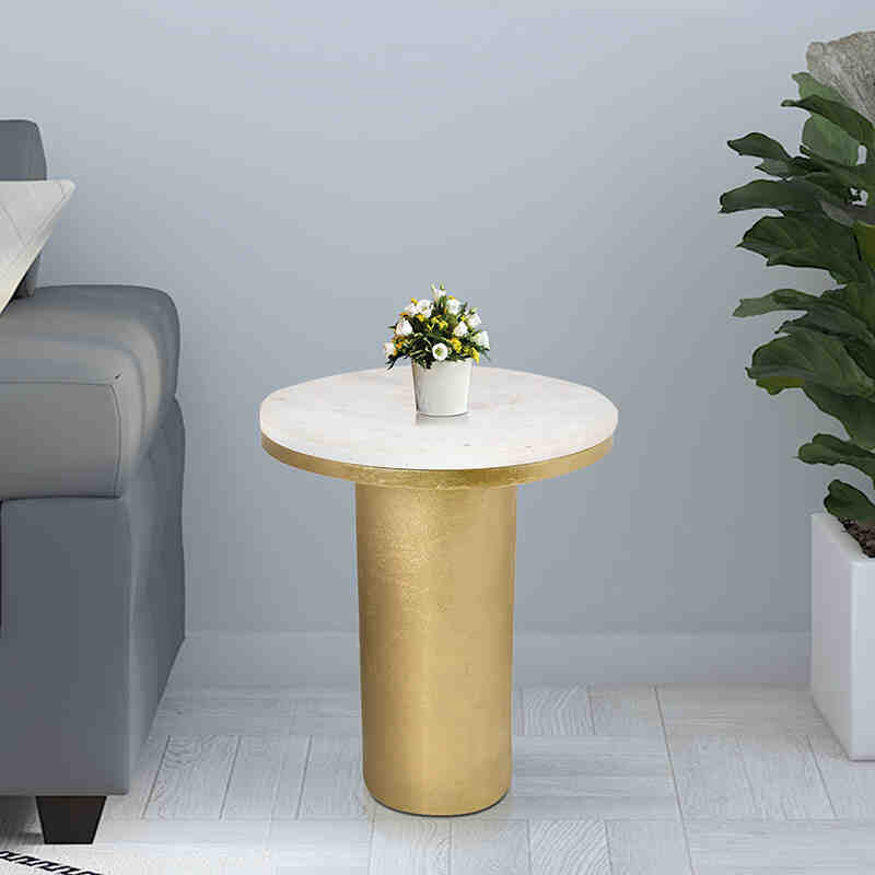 Stonella Aluminium Side Table