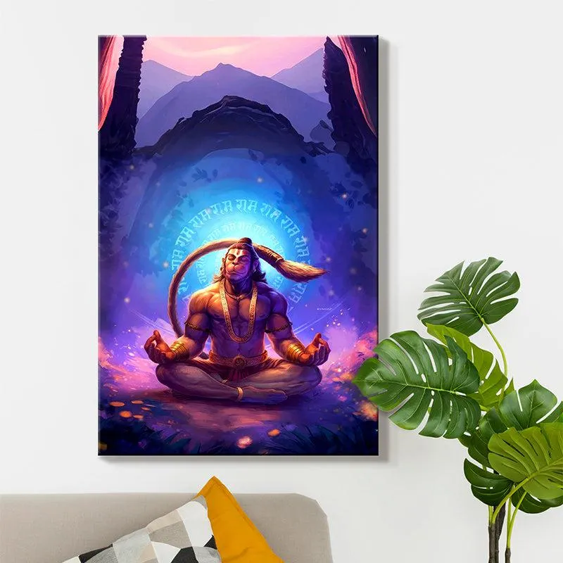Quiet Reflection Wall Painting media 5