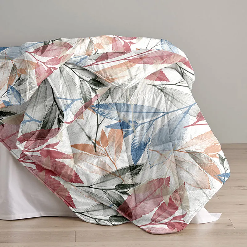 Cassia Floral Cotton Comforter (Multicolor) - 180 GSM media 8
