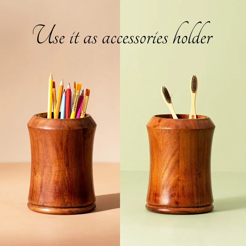 Clayra Wooden Cutlery Holder media 4