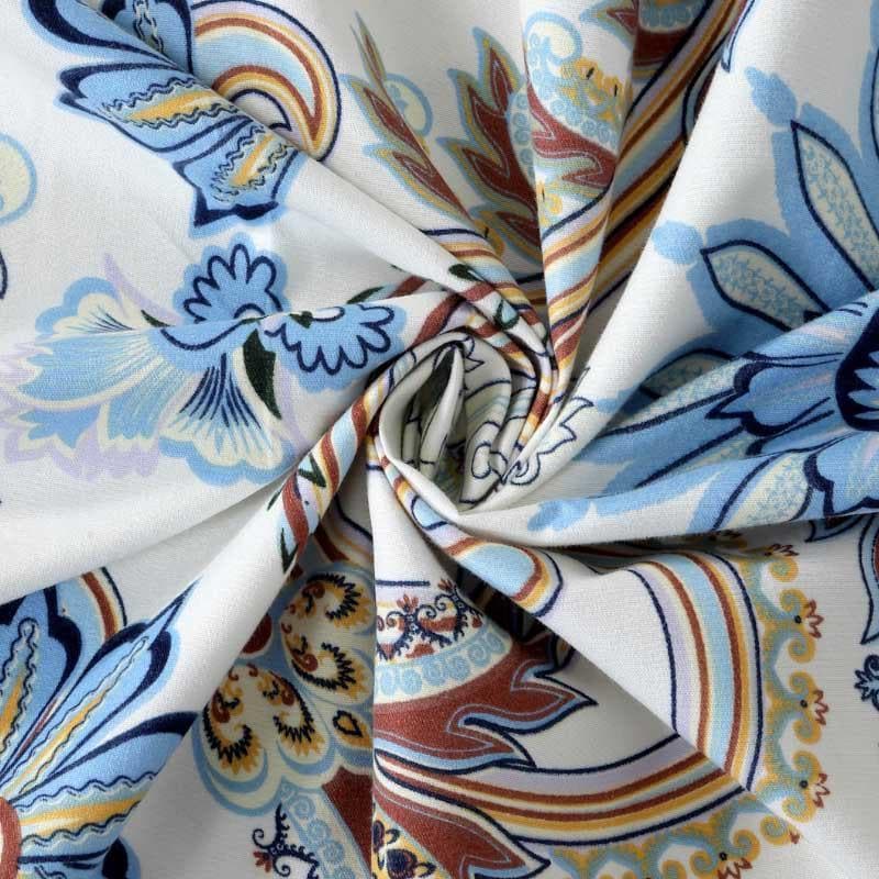 Naina Ethnic Microfiber Bedsheet - 130 GSM media 3