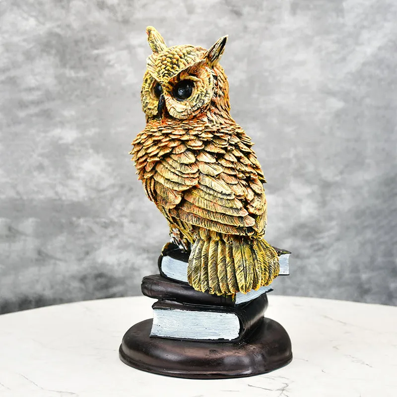 The Wise Owl Resin Showpiece media 4